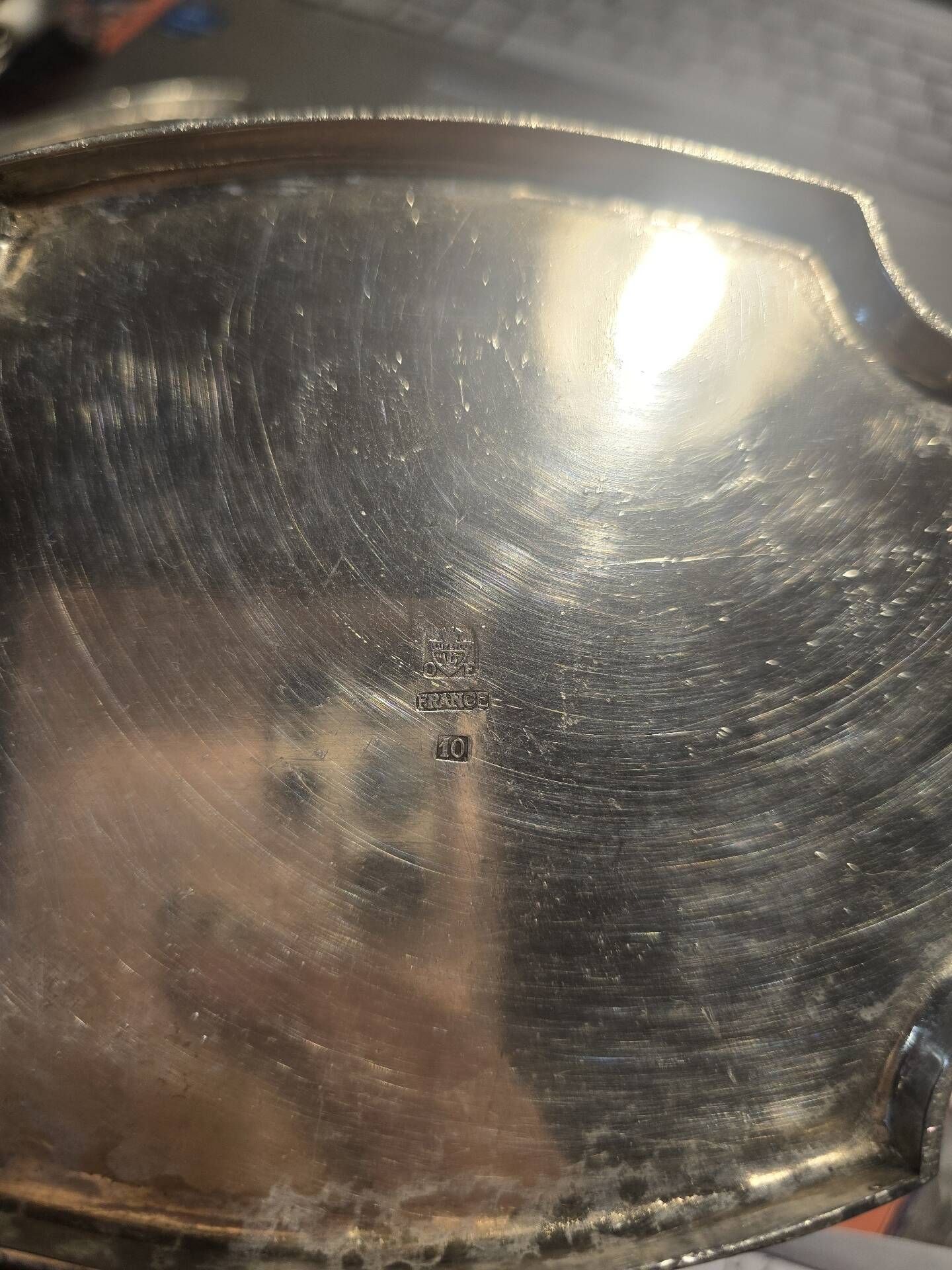 Service à café en métal argenté , cafetière et sucrier