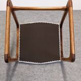 Set of 4 Baumann sled chairs, France circa 1970.