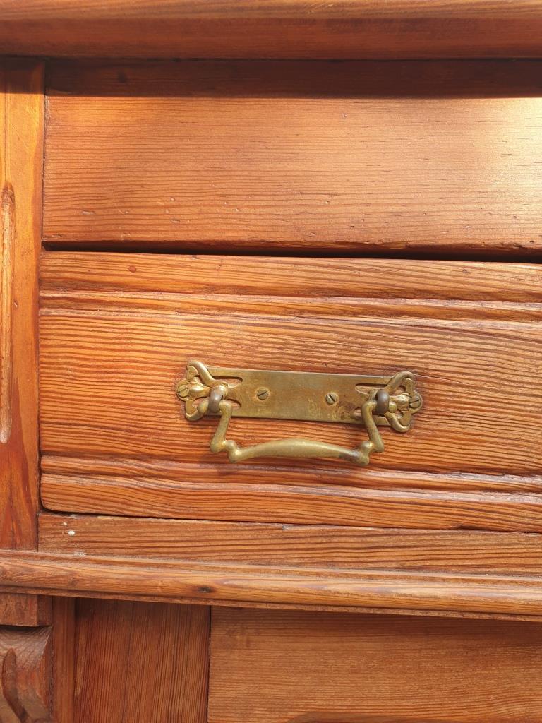 Comptoir buffet pitchpin 1900