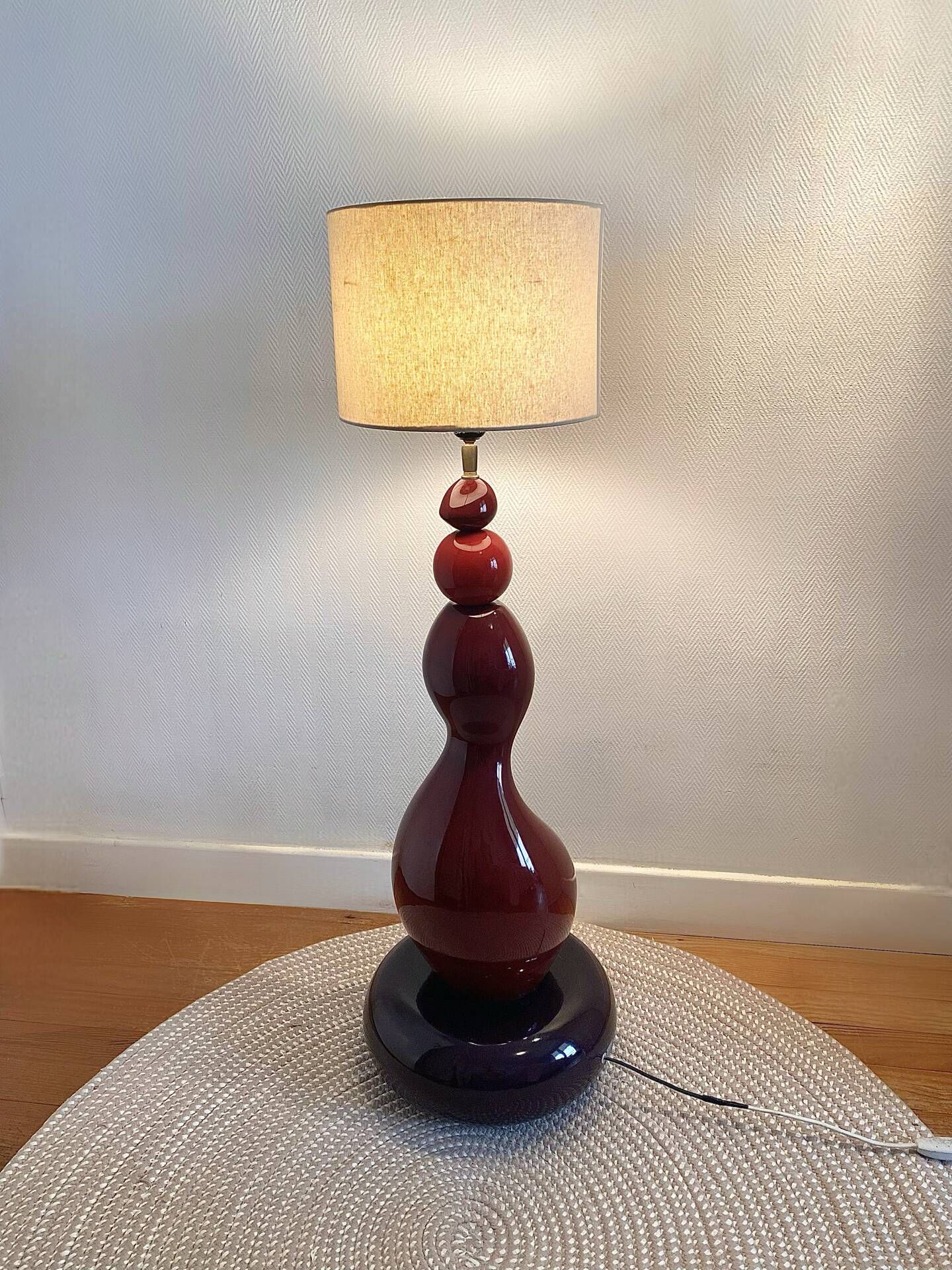 Grand pied de lampe Louis Drimmer Space age