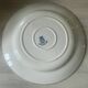 Old opaque porcelain dish from Gien, Montmorency model