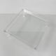 Vintage coffee table on perspex legs