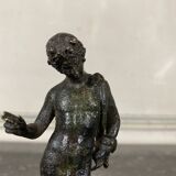 Narcissus, bronze after the antique