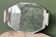 Art Deco mirrored bevelled tray, chrome handles.