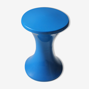 Tabouret 'stamp nurieux' 80's