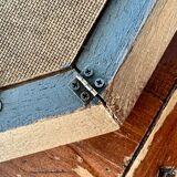 Octagonal golden mirror