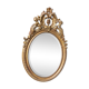 Napoleon III Style Golden Oval Mirror