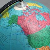 World Map globe taride maps 1969