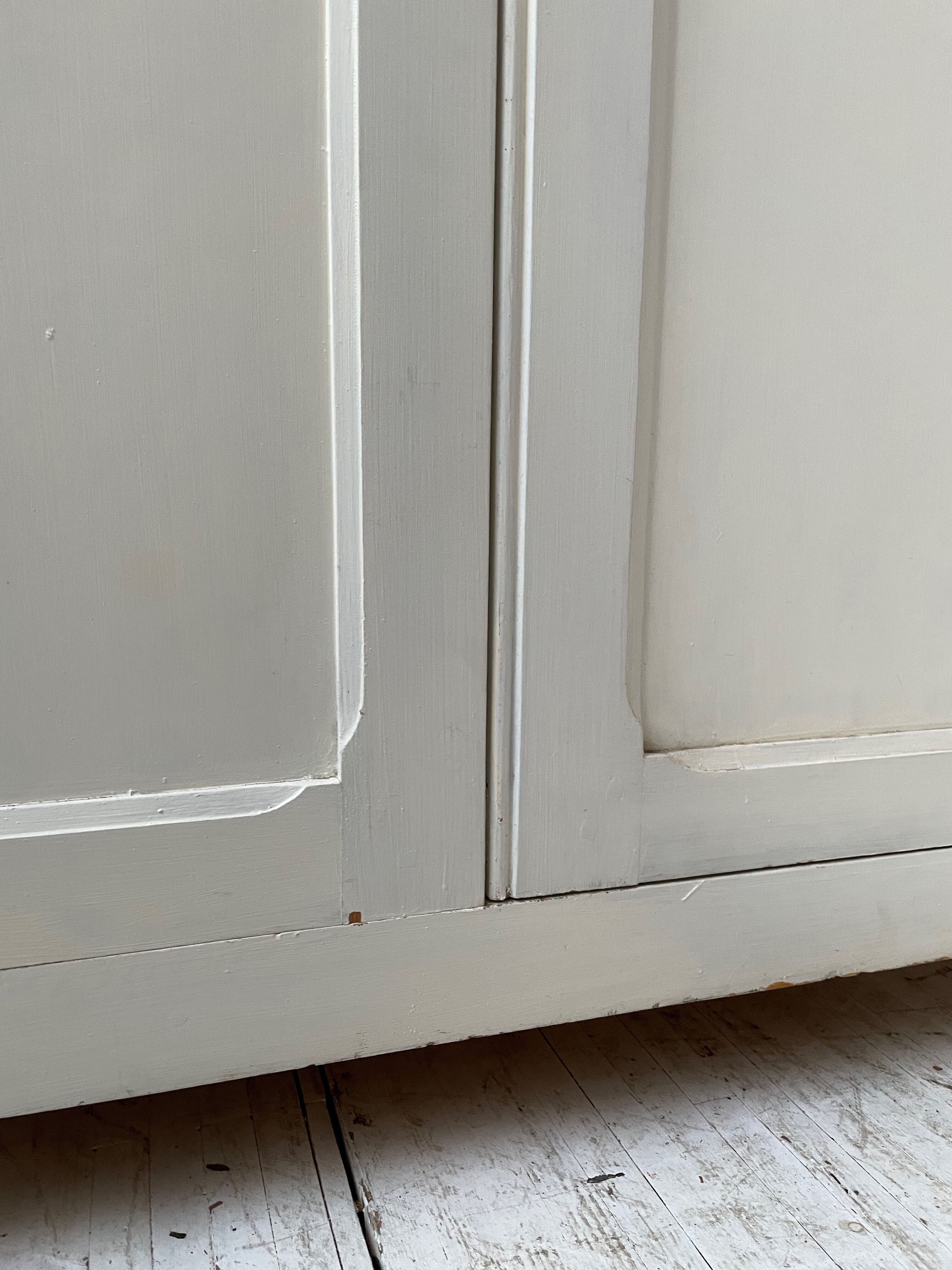 White cutter cabinet