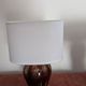 Pair of vintage 70s ceramic bedside lamps – Glazed enamels & e