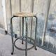 Vintage industrial stool