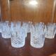 12 Crystal whisky glasses