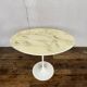 Oval pedestal table Eero Saarinene design Knoll international 1970 original marble