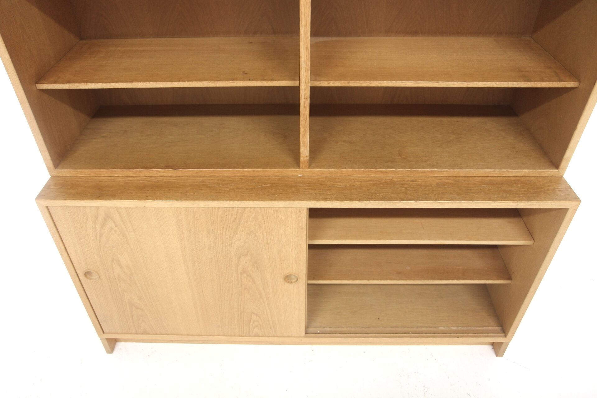 Scandinavian oak library "Öresund", Børge Mogensen, Sweden, 1960