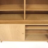 Scandinavian oak library "Öresund", Børge Mogensen, Sweden, 1960