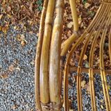 Pair of rattan chairs - 1970