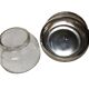 Art Deco, small silver-plated pocket basket with hallmarks from around 1930.