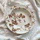 Hollow dish in iron earth sweet peas, Creil and Montereau