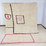 Handmade Moroccan Berber carpet 340