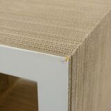 Wiggle chair with coffee table by Frank O. Gehry for Vitra