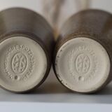 Set of 8 Digoin sandstone glasses