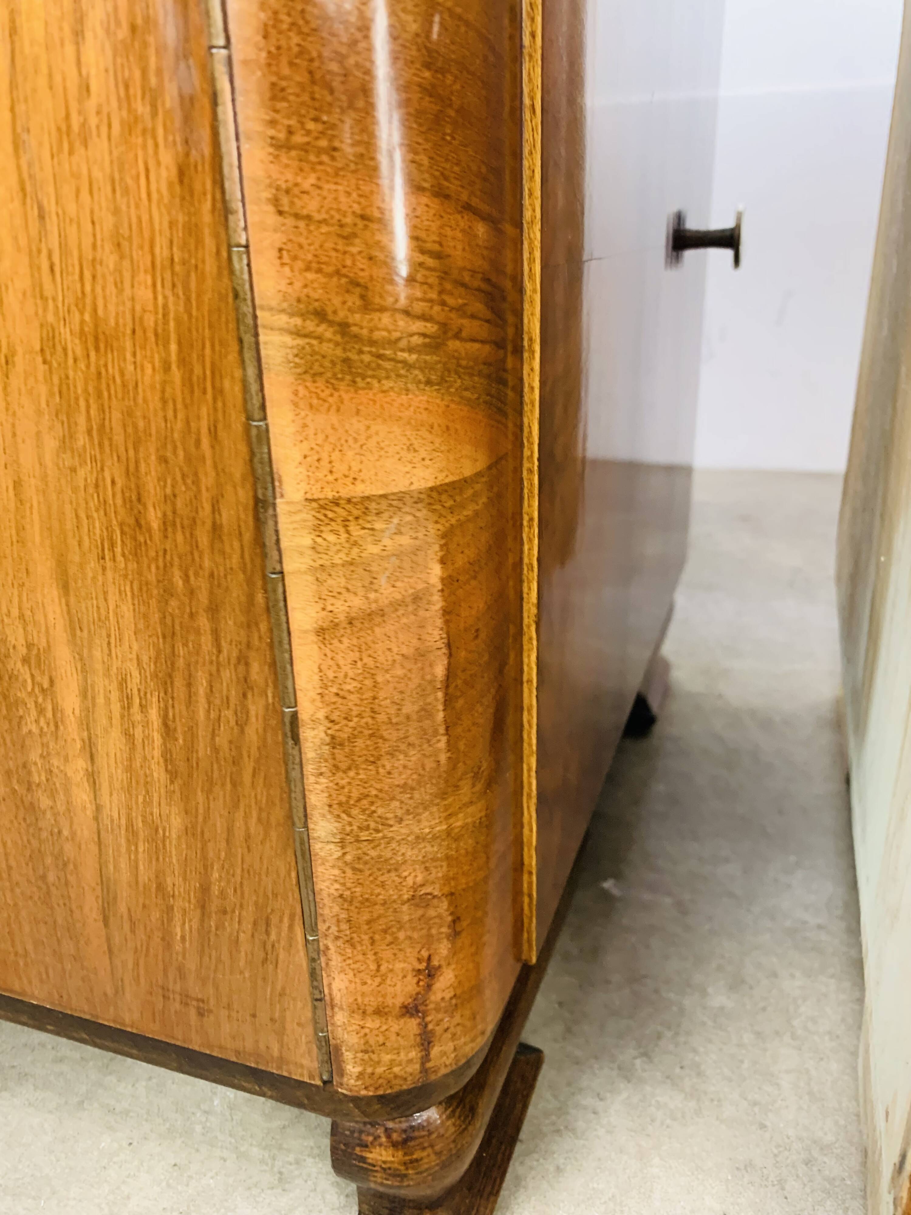 Pair of Art Deco bedside tables, 1930s
