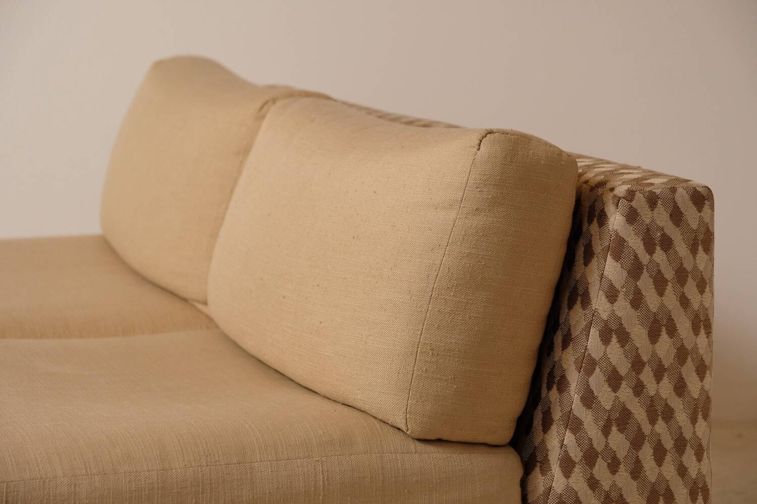 Banquette canapé 2 places 1970