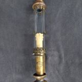 Old RRCI brass train wall lamp