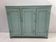 Parisian buffet with three doors in patinated beech, 20th century.