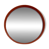 Vintage 1970 orange plastic mirror Salc