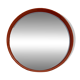 Vintage 1970 orange plastic mirror Salc