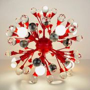 Sputnik lamp Murano glass table or pendant, Italy, 1970s