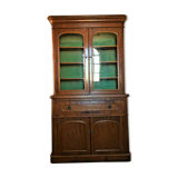 English scriban bookcase in mahogany 19th