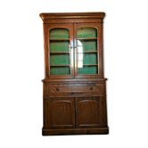 Bibliothèque scriban anglaise en acajou 19eme