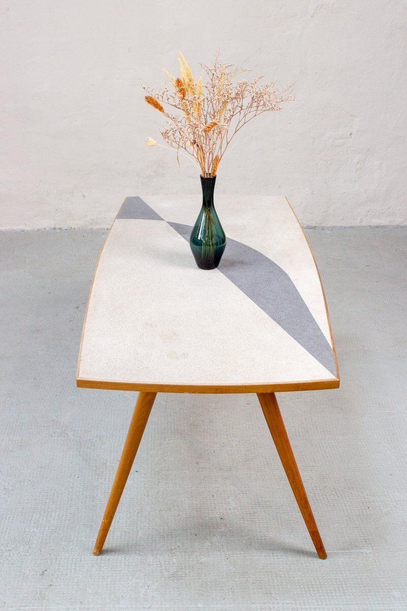 Mid-century coffee table, 1960s vintage