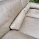 Crozatier leather lounge sofa