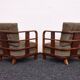 Lajos Kozma, importants fauteuils Art Déco de Budapest Werkstatte, années 1930
