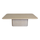 Table basse en travertin