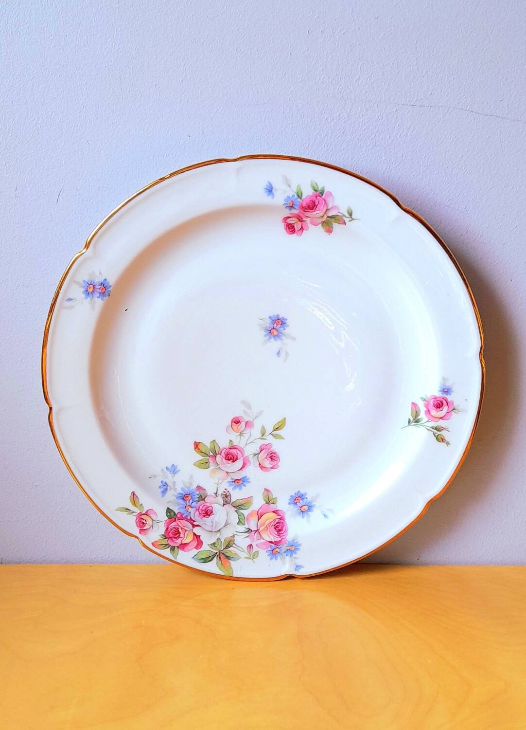 CB France porcelain plates