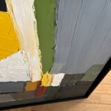 Abstract painting HST Jean Soyer