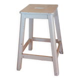 Vintage kitchen stool with handle