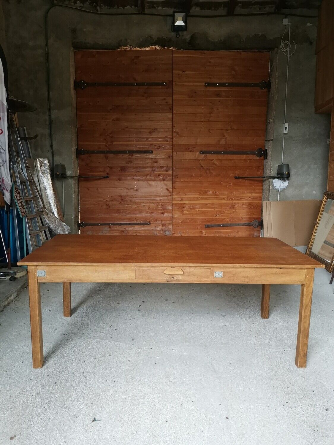 Craft table 3 drawers 2 meters long