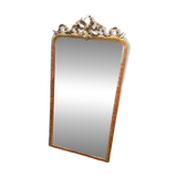 Large antique rectangular mirror