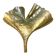 Contemporary Italian Brass Leaf Wall Sconce by Simoeng