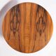 Mid-century modern coffee table, vintage, Art Deco, walnut wood, Poland, 1960s