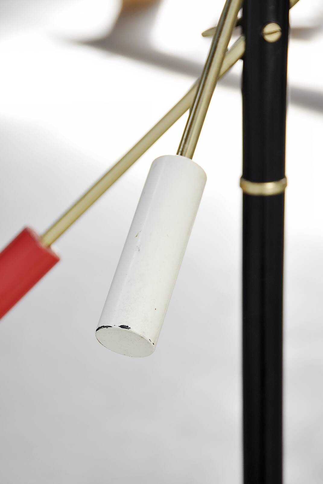 Original Italian 'Triennale' floor lamp attributed to Stilnovo