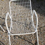 Lot de quatre fauteuils Rio