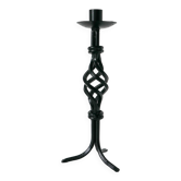Wrought iron candle holder, Brutalist, 1970