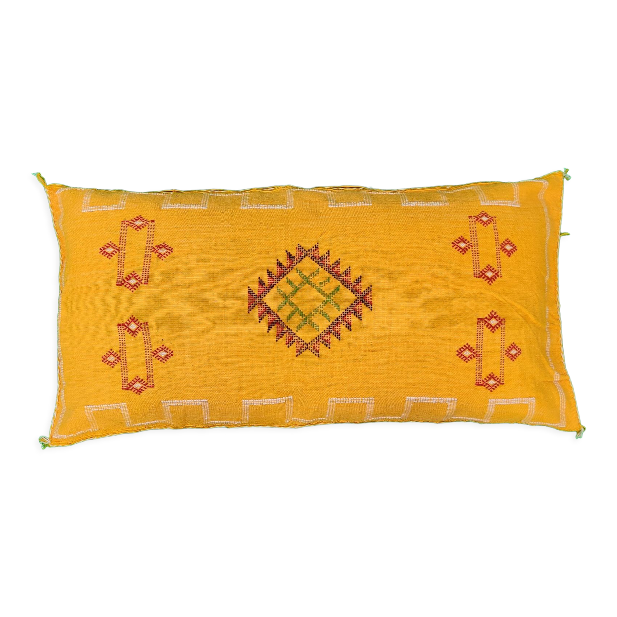 Berber cushion Yellow Sabra