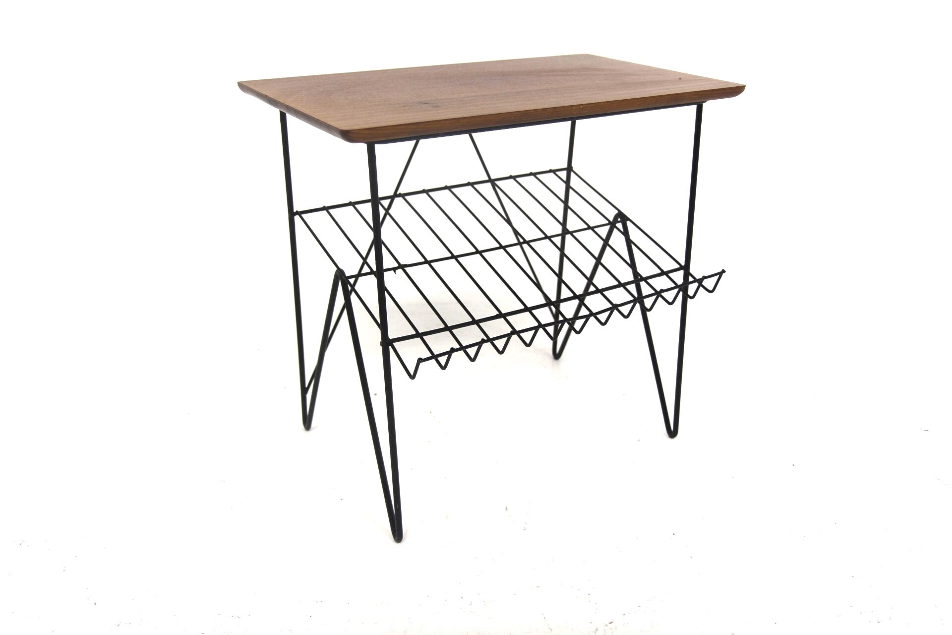 "Stringbord" side table in teak, Sweden, 1950